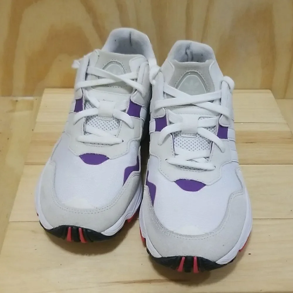 Adidas Yung-96 White Purple Men's size 10